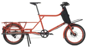 bicicapace justlong sport 8 cargo bike coral