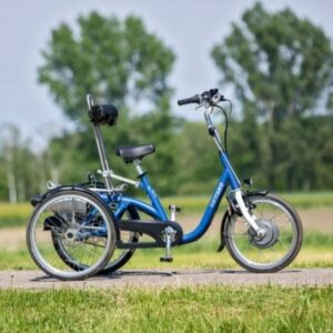 Special needs tricycle Van Raam Midi for disabled people