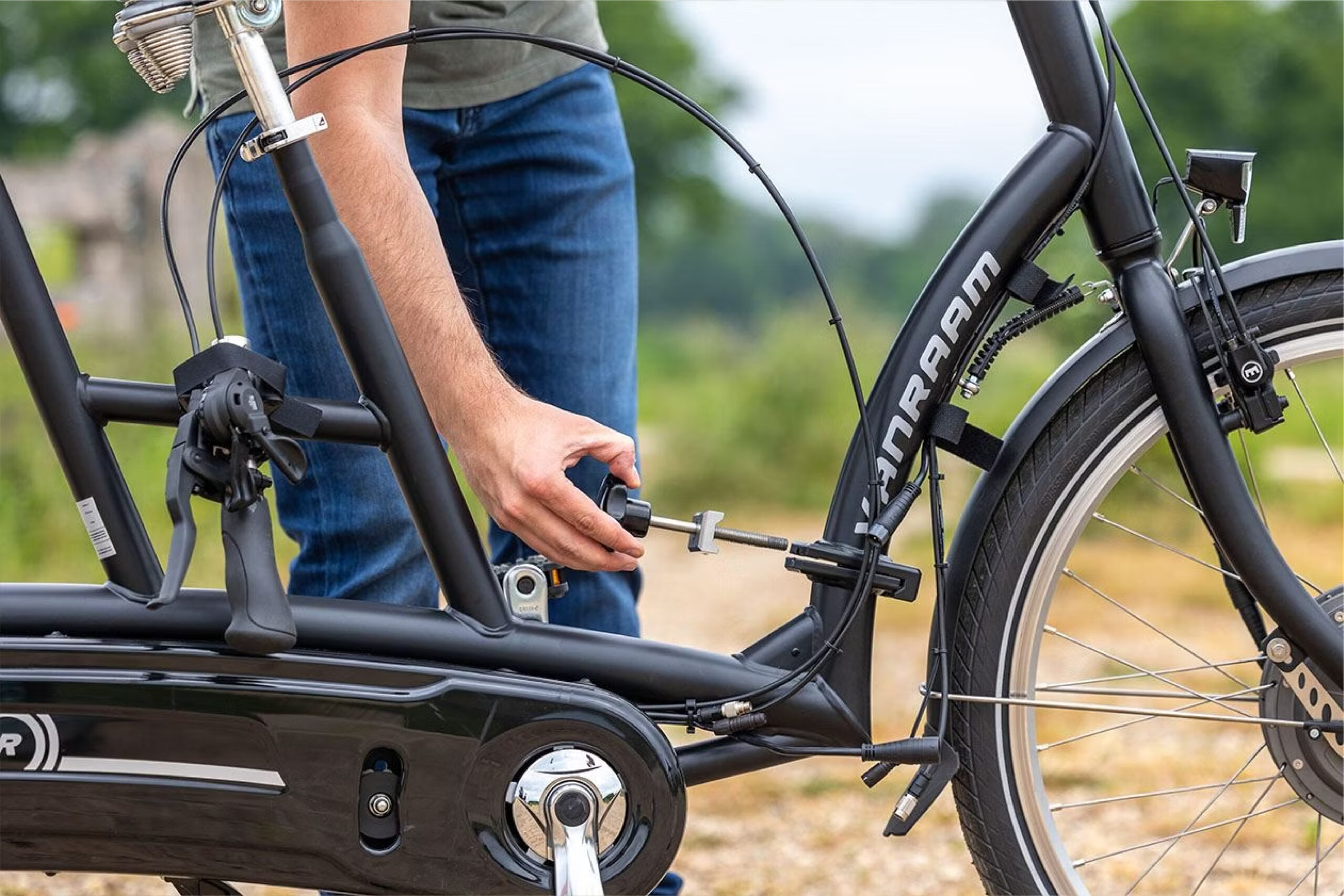 vanRaam Twinny electric tandem