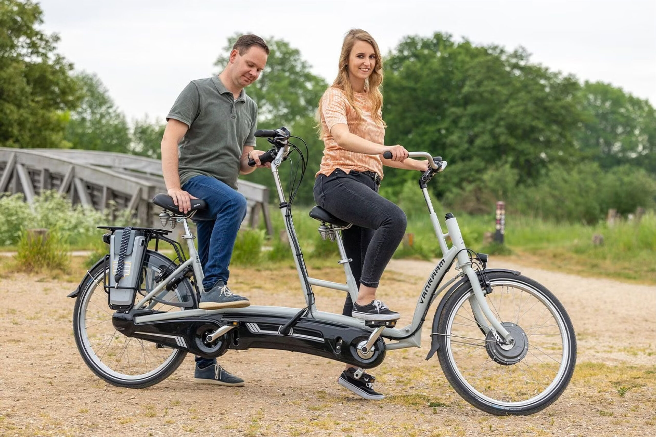 vanRaam Twinny electric tandem