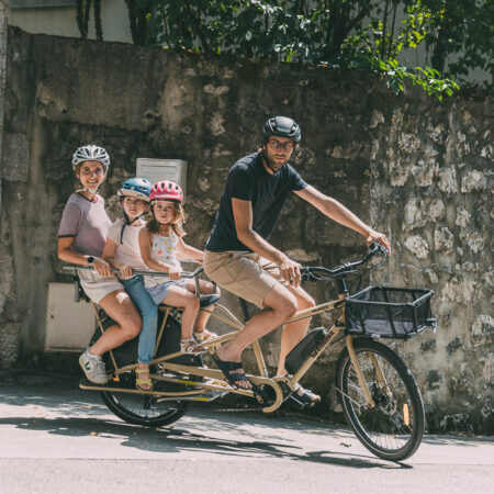 Yuba Bikes Mundo EP8 Sand MonkeyBars BreadBasket Backrest Kids
