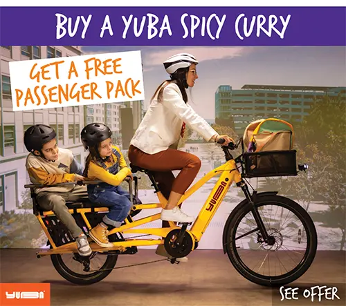 Buy a Yuba Spicy Curry - Get a Free Passenger Pack