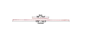 TowWhee Connect towing strap - Kids / Light - Red