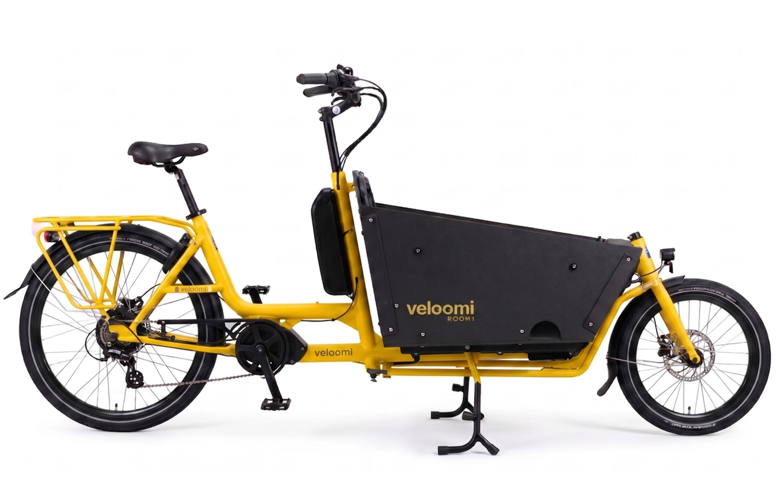 Veloomi Roomi front loading cargo bike