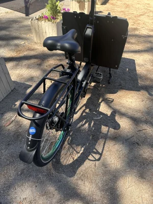 Veloomi Roomi front loading cargo bike