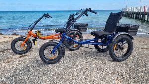 Trident FT V3 semi-recumbent electric trike