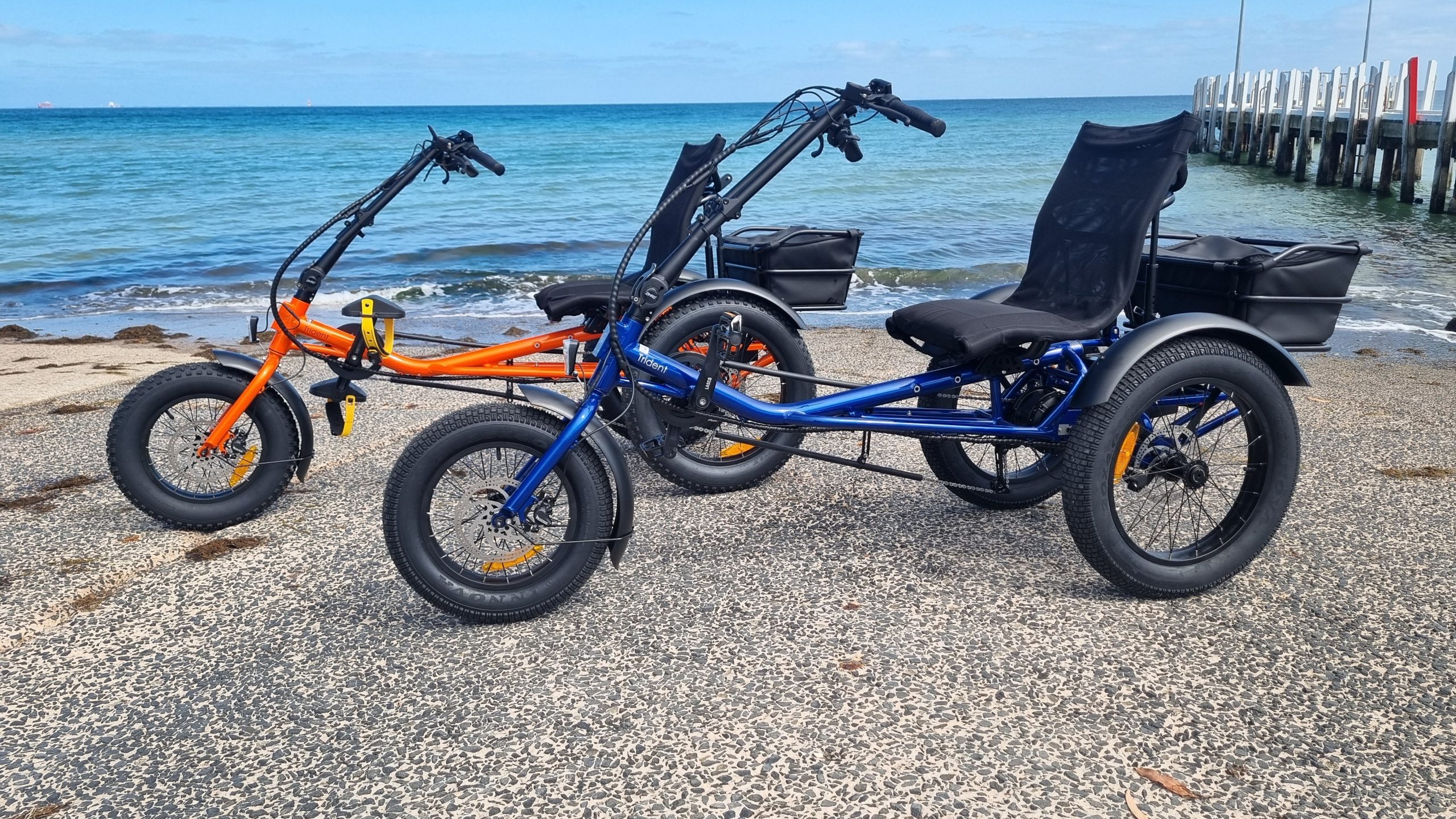 Trident FT V3 semi-recumbent electric trike